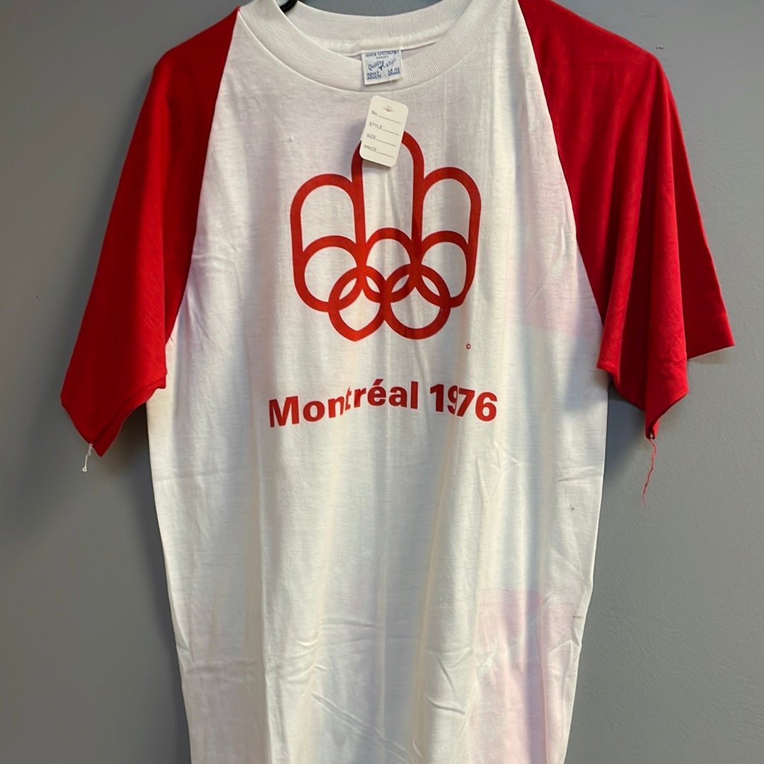 Verre souvenir de collection des Olympiques de Montréal 1976 - Ribotti