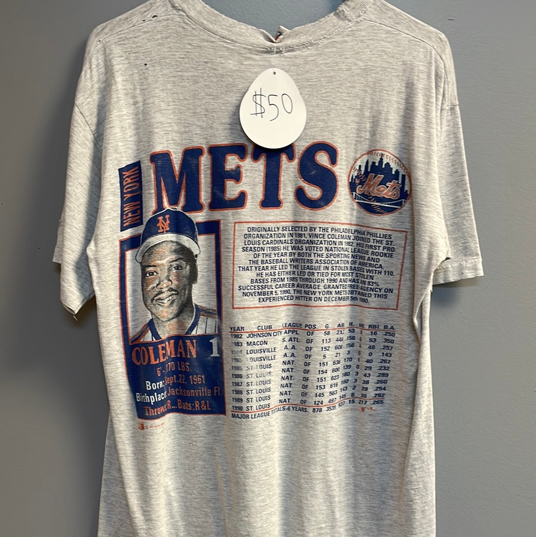 Nutmeg Vintage T Shirt New York Mets – Santiagosports