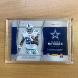 2016 Spectra City 2 City Darren McFadden Dual Gold Vinyl Laundry Tag 1/1 Patch
