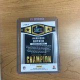 2023 Panini Donruss Harrison Butker "Champ Is Here" Auto /299 Chiefs