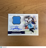 2018 National Treasures Football Derrick Henry Material Signatures /25 Titans