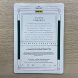 2019 National Treasures Retro Materials Goose Gossage #RM-GG 1/1 Printing Plate