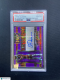 2021-22 Select In Flight Neon Purple Pulsar #18 Artis Gilmore Auto /15 PSA 10