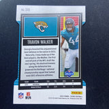 2022 Score Travon Walker RC No. 340 Teal Die-Cut #d 03/10 - Color Match- Jaguars