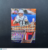 2022 Spectra Football Championship Gear Rob Gronkowski Patch /10- Patriots