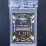 2020 Gabriel Davis Gabe Panini Select Black Prizm 1/1 No. 82 PSA 9