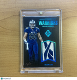 2018 Majestic Sean Lee Unsung Warrior Reebok Patch True 1/1 - Dallas Cowboys