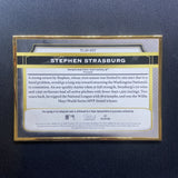 2021 Stephen Strasburg Topps Transcendent On Card Auto /15