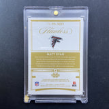 2021 Panini Flawless Matt Ryan NFL SHIELD Autograph True One of One Falcons/Colt