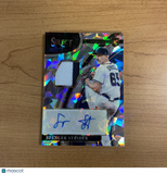 2022 Panini Select Baseball Spencer Strider RJA-SS Cracked Ice RPA /25 Braves RC