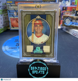 2005 Albert Pujols TRUE 1/1 Diamond Kings Dual GAME USED PATCH / RELIC #214