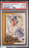 2022 Topps Allen & Ginter Chrome Bobby Witt Jr. Gold Refractor /50 RC PSA 10