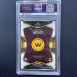 2020 Antonio Gibson Panini Select Maroon Prizm Rookie Autograph RC /60 PSA 10