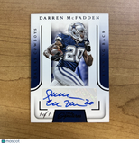 2016 Prime Signatures #PS-DM Darren McFadden True 1/1 Black Auto - Cowboys