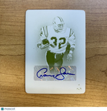 2012 Panini Prime Signatures Craig James 1/1 Yellow Printing Plate Autograph