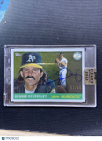 2022 Topps Clearly Authetic Dennis Eclersley Auto /99-Athletics