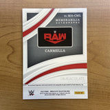 2022 Panini Immaculate Collection WWE Carmella Relic Patch Auto Gold #'d 1/10