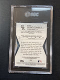 2021 Bowman Chrome Draft Benny Montgomery Invicta Autograph /99- SGC 10|9.5