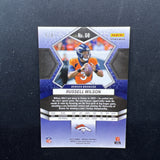2022 Mosaic Russell Wilson Black Gold Prizm Denver Broncos #'d 5/8 #58 - Broncos