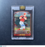 2022 Topps Archives Signatures Jim Thome Bowman Chrome Auto 1/1 - Phillies