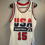 Vintage Champion Team USA Magic Johnson Jersey