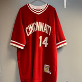 Vintage Mitchell & Ness Cincinnati Reds Pete Rose Jersey
