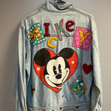 Vintage Mickey Mouse Jean Jacket