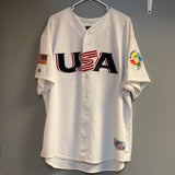 Vintage Majestic USA Jason Varitek Jersey