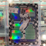 Ed Reed 2020 Panini Prizm Checkerboard Retail SSP