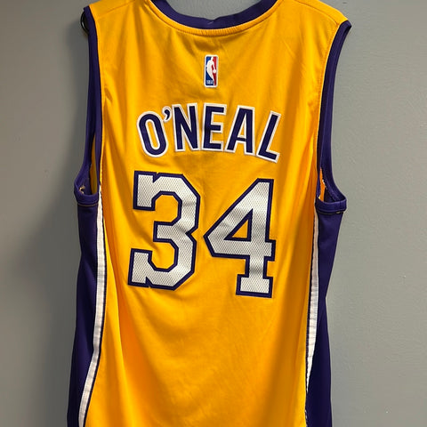 Adidas Los Angeles Lakers Shaquille O'Neal Jersey – Santiagosports