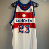 Vintage Nike Washington Bullets Michael Jordan Jersey