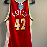 Vintage Champion Atlanta Hawks Theo Ratliff Jersey