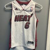 Adidas Miami Heat LeBron James Youth Jersey