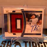 Yu Chang 2020 Panini National Treasures RPA /25