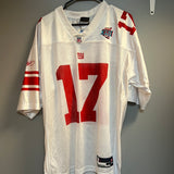 NFL Rebook Plaxico Burress Super Bowl Giants Jersey