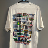 Fruit Of The Loom Vintage T Shirt Pubs of New York