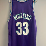 Vintage Champion Charlotte Hornets Alonzo Mourning Jersey