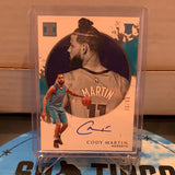 2019-20 Cody Martin Panini Impeccable Rookie Auto /99