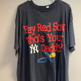 Vintage T Shirt Yankees and Redsox