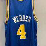Vintage Champion Chris Webber Warriors Jersey