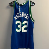 Champion Dallas Mavericks Jamal Mashburn Jersey